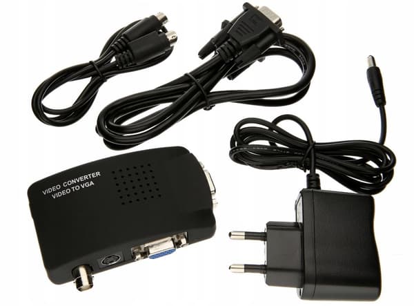 BNC S-VIDEO VGA AV - VGA SIGNAALIMUUNNINSARJA