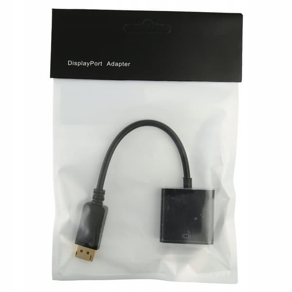 ADAPTEROMVÄNDARE från DISPLAYPORT DP till VGA D-SUB