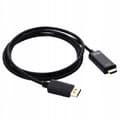 Miniatyrbild 5 av 11: Kabel DISPLAY PORT till HDMI 1,8M DP DisplayPort 4K