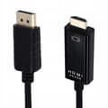 Miniatyrbild 10 av 11: Kabel DISPLAY PORT till HDMI 1,8M DP DisplayPort 4K