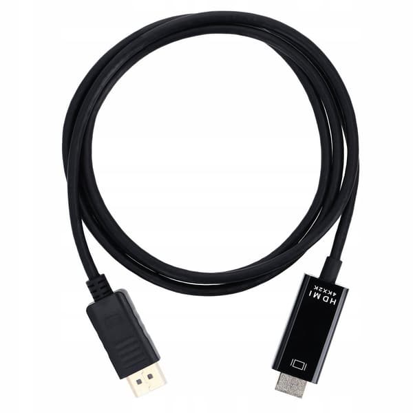 Kabel DISPLAY PORT till HDMI 1,8M DP DisplayPort 4K