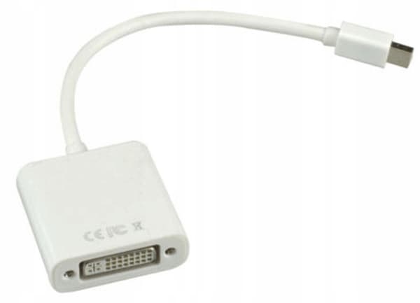 Adapter Kabel mini DisplayPort til DVI Thunderbolt