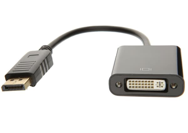 Adapterkabel Displayport till DVI DP-adapter