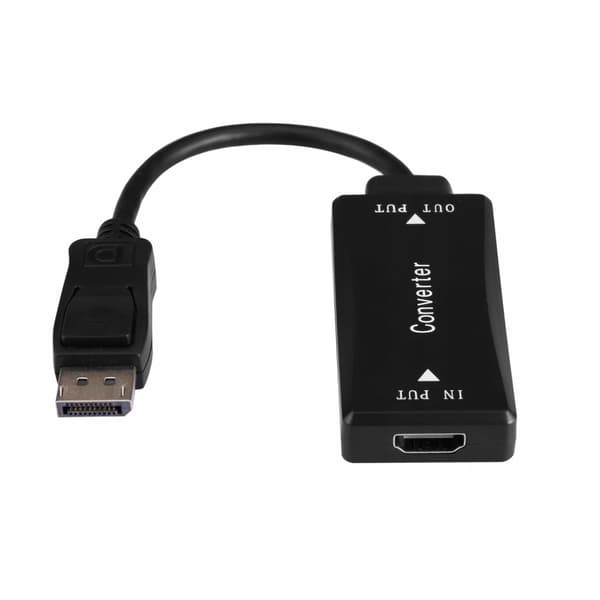 HDMI til Displayport Converter Adapter DP 4K@30Hz