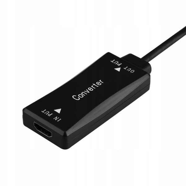 HDMI til Displayport Converter Adapter DP 4K@30Hz