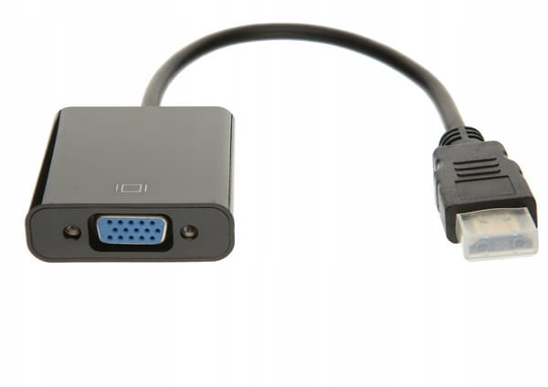 ADAPTER KONVERTER FRA HDMI TIL VGA D-SUB