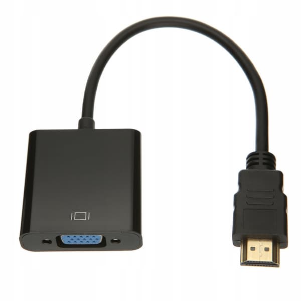 ADAPTER KONVERTER FRA HDMI TIL VGA D-SUB