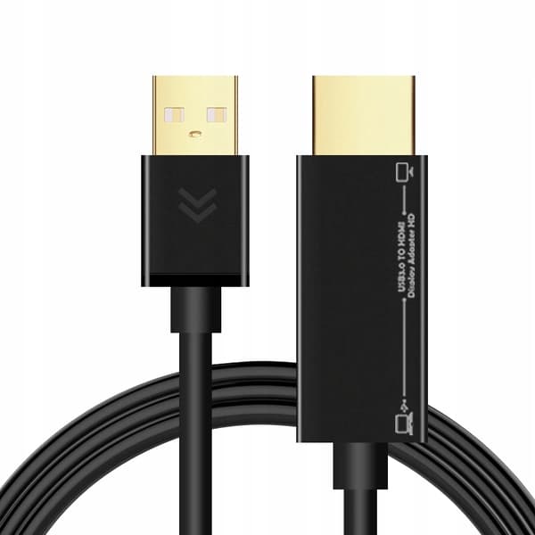 USB 3.0 til HDMI KABEL KONVERTER GRAFIKKORT 2M