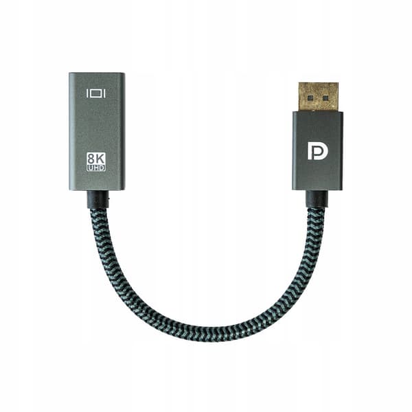 DP till HDMI 8K ADAPTER UHD KONVERTERKABEL