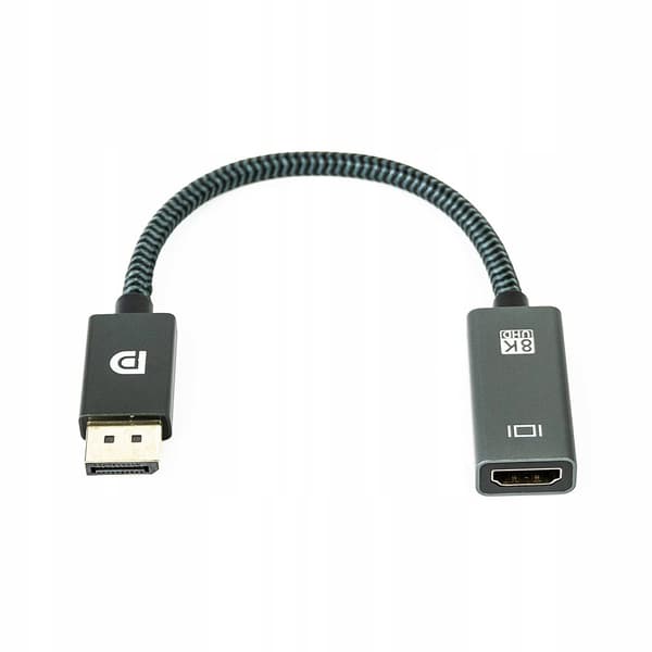 DP till HDMI 8K ADAPTER UHD KONVERTERKABEL