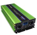 Miniatyrbillede 1 af 3: Qoltec Monolith Spændingsomformer | Opladning af batteri | UPS | 2000W | 4000W | 12V til 230V | Ren sinus | LCD sort-grøn