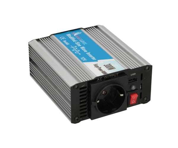 Extralink Bilspændingsomformer OPIM-300W 12V, 300W modificeret sinus Metallic