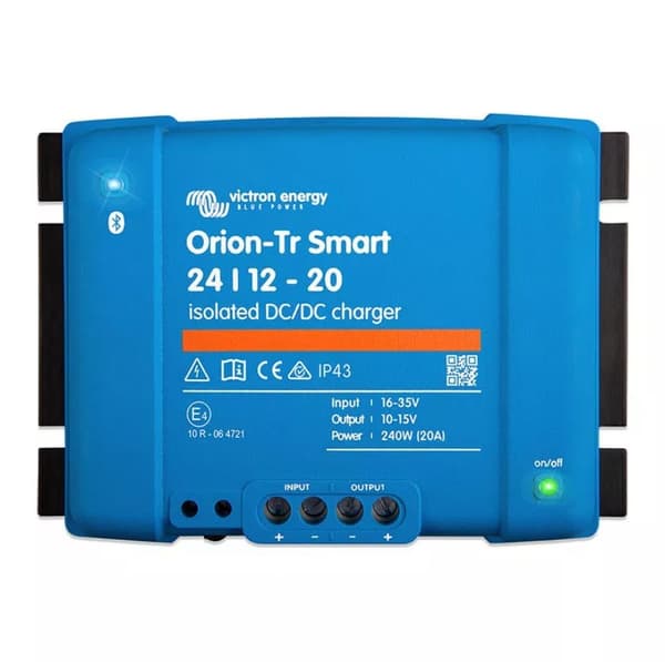 VICTRON ENERGIOMFORMELER ORION-TR SMART 24/12-20A ISOLERET DC-DC OPLADDER