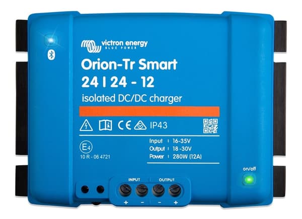 VICTRON ENERGIOMFORMELER ORION-TR SMART DC-DC 24/24-12 OPLADER ISOLERET