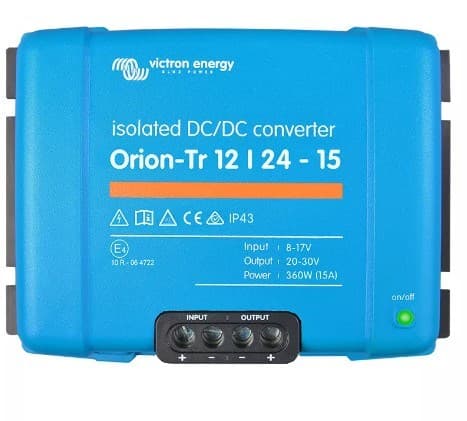 Victron Energy Orion-Tr 12/24-15A 360 W bilomvandlare (ORI122441110)