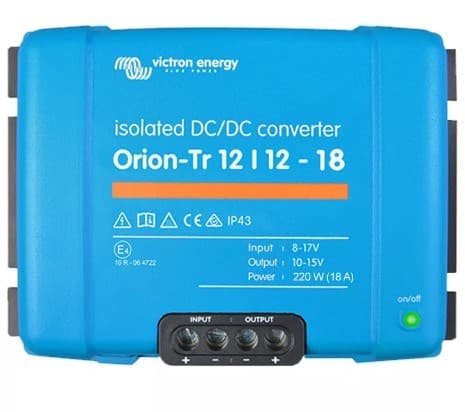 Victron Energy Orion-Tr 12/12-18A 220 W bilomvandlare (ORI121222110)
