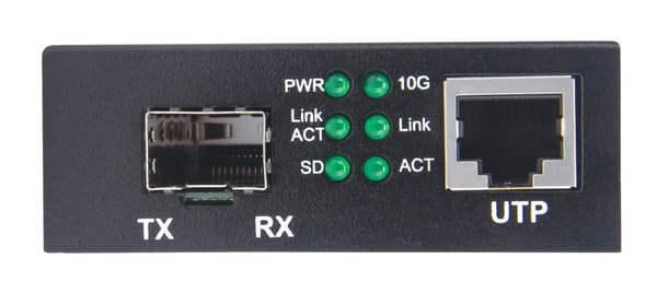 10GBase-T til 10GBase-R, 10GB SFP+/10GB RJ45 mediekonverter