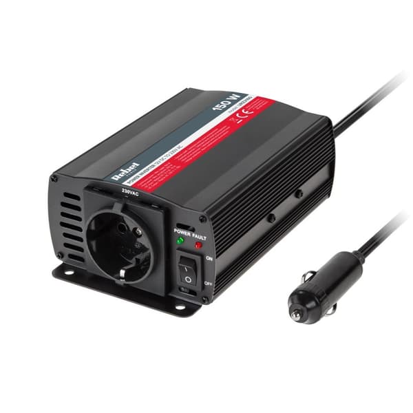 Invertteri REBEL 12V/230V 150W (tyyppi F: saksalainen)