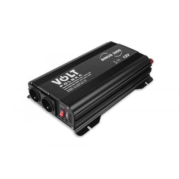 INVERTTERI JÄNNITE PUOLA SINUS PLUS 3000 12V / 230V 1500/3000W