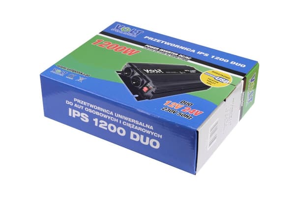 IPS 1200 DUO 12-24/230V (600/1200) spændingsomformer