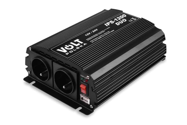 IPS 1200 DUO 12-24/230V (600/1200) spændingsomformer