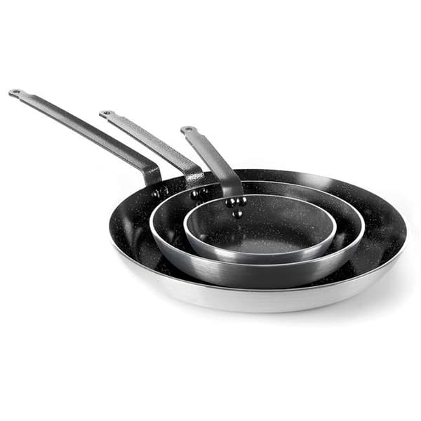 Aluminiumstekpannor med non-stick beläggning - "Marble Professional" diameter. botten 140 mm