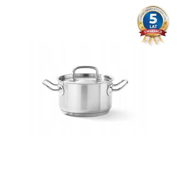 Kitchen Line medelstor gryta med lock, 9 l; ons. 280 x 155 timmar