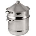 Miniatyrbillede 2 af 2: BAUMALU Couscousmaskine i rustfrit stål, tagine