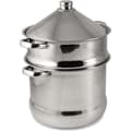 Miniatyrbillede 1 af 2: BAUMALU Couscousmaskine i rustfrit stål, tagine