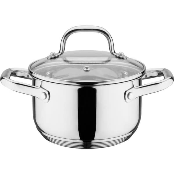 Induktionskokkärlsset - GSW - 806787 - TRENTINO - Massivt rostfritt stål - 10 delar