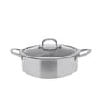 Miniatyrbillede 1 af 2: Rustfrit Stål Delt Hot Pot, Dobbelt Smagsdesign, Induktionskompatibel,30CM