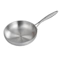 Pikkukuva 2 / 2: Ruostumattomasta teräksestä valmistettu paistinpannu, tarttumaton, yleinen yhteensopivuus,Hopea, 28 cm