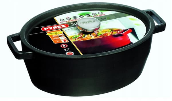 Støbejernsgryde til madlavning SlowCook Pyrex 5.8L