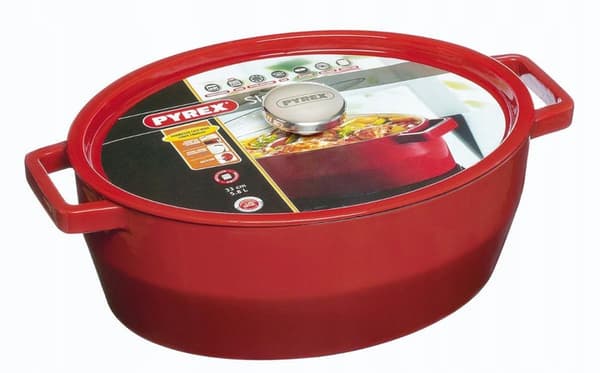 Støbejernsgryde til madlavning SlowCook Pyrex 5.8L