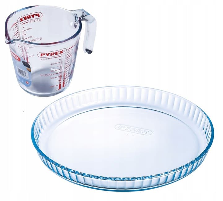 Bakform till tårtor + PYREX kanna set
