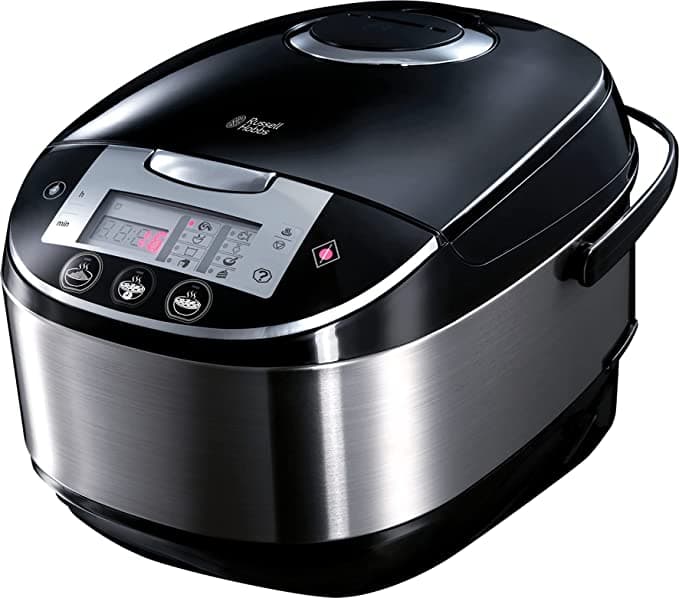 Russell Hobbs multicooker, 5 liters kapacitet, digital display med timer och 11 program, bakning Cook@Home 21850-56
