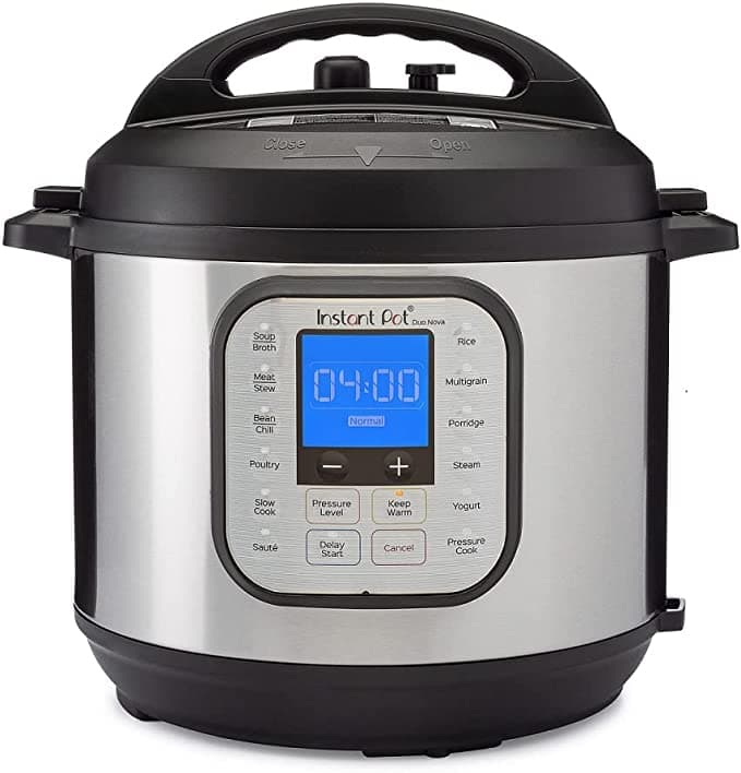 Instant Pot Duo Nova 7-i-1-smart spis, 5,7 l - långsam kokare, riskokare, stekpanna, yoghurtberedare, ångkokare och matvärmare