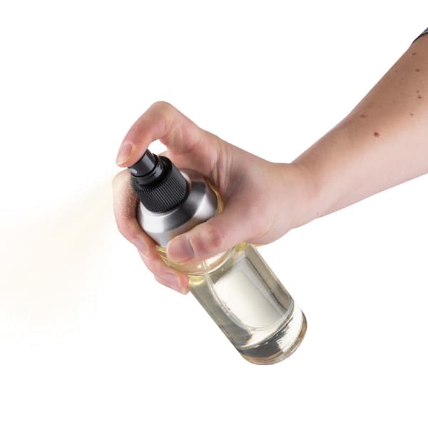 Sprayflaske til madolie i glas og rustfrit stål - 150 ml