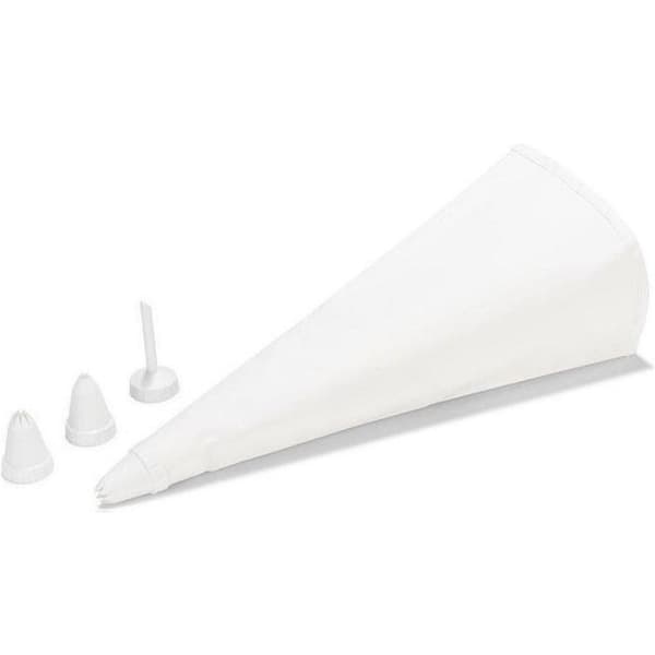 Patisse Dekorationsset Konditoripåse 31 cm + 4 munstycken