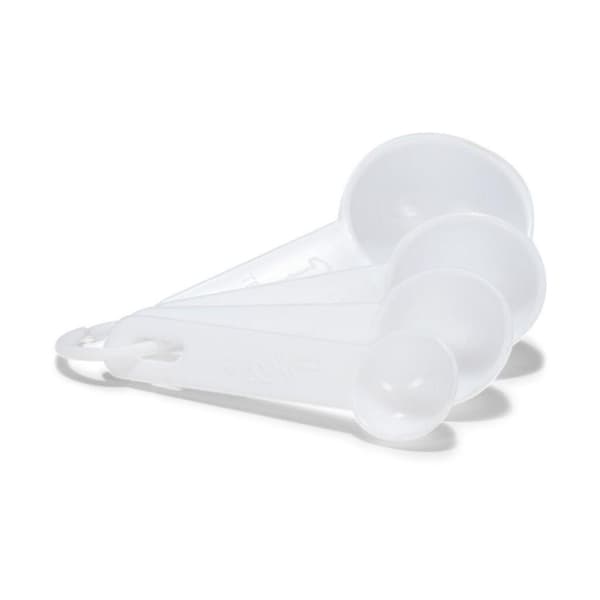 Patisse Måleskeer 2-15 ml 4-delt Hvid