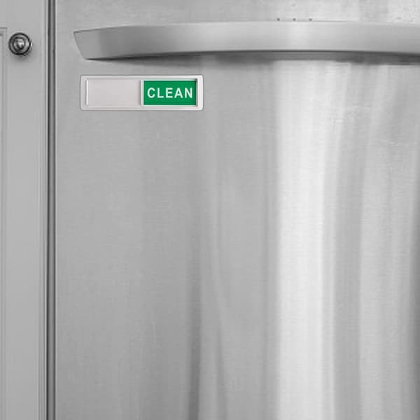 Clean or Dirty skilt til oppvaskmaskin – Hold orden med magnetisk feste