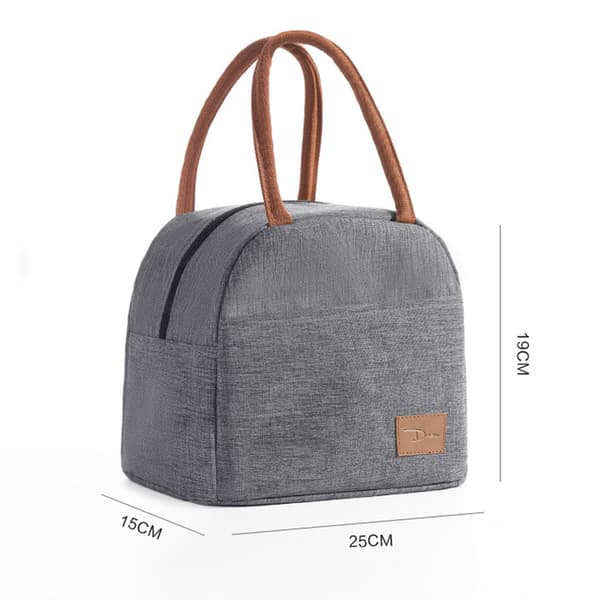 Snygg kylväska med aluminiumfolie och oxfordmaterial