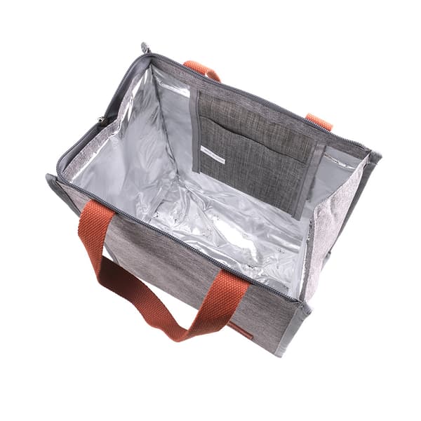 Kjølebag med aluminiumsfôr og skulderrem