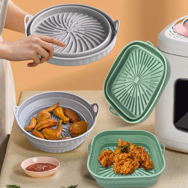 Silikonbricka till AirFryer - Fyrkantig 20,5cm