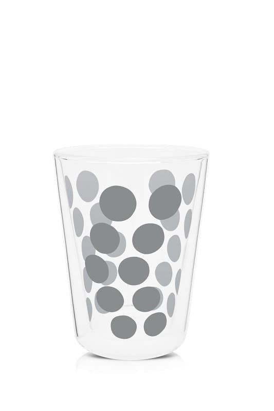 Zak!-Sæt med 2 glas 350ml med skeer, sølv