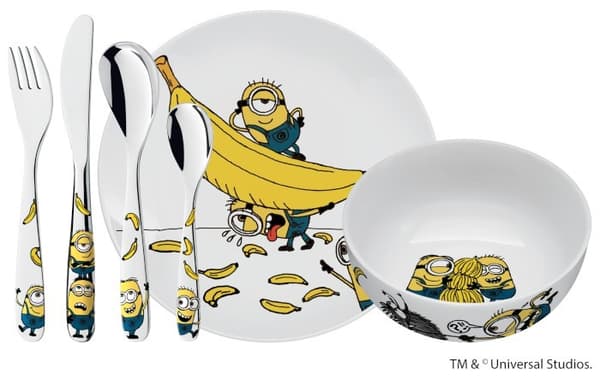 WMF-Set för barn 6 stycken, Minions