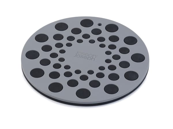JJ-Sæt med 2 Spot-On silikone coasters, grå g