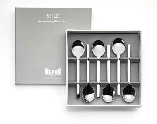 MEPRA-Sæt mokkaskeer 6 stk. Gave Oro Nero, S