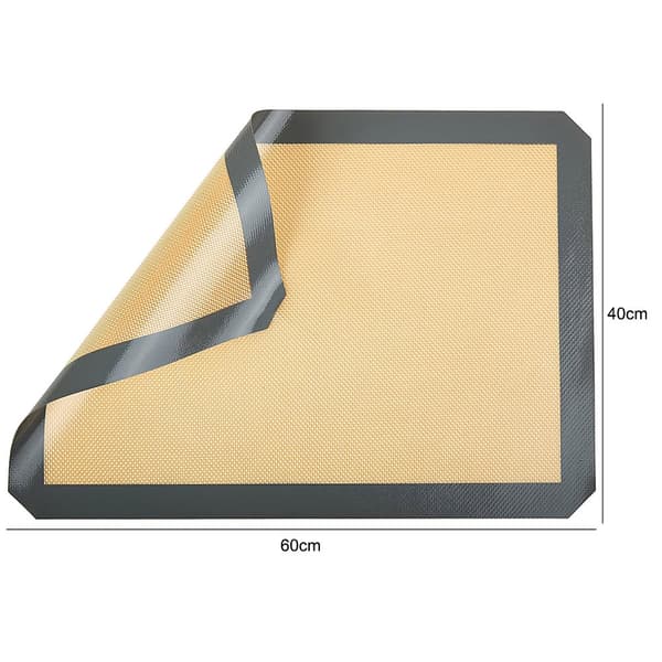 Bakmatta i silikon 60x40cm 2-pack