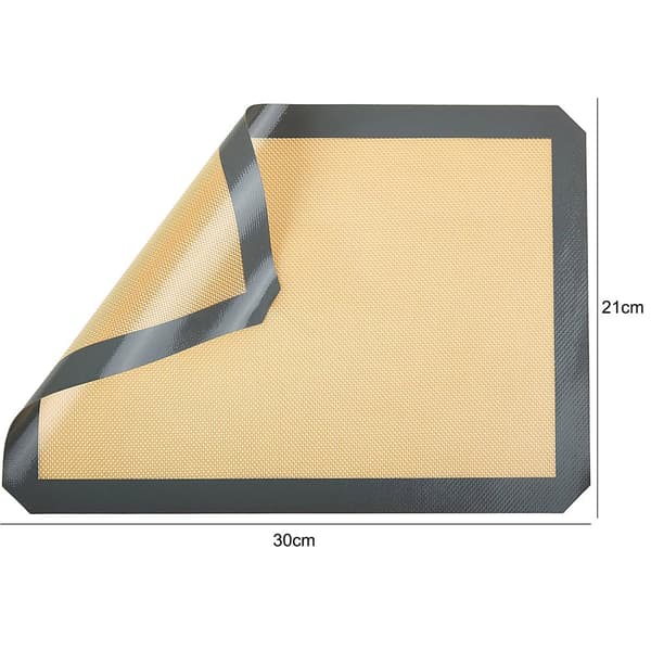 Silikoninen leivontamatto 30x21cm 2-pack